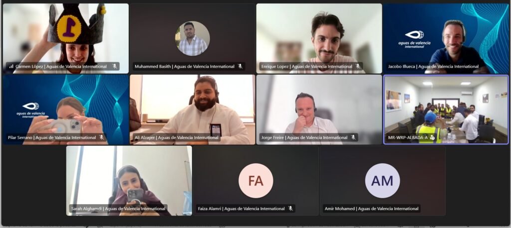 Anniversary Al-badaa videocall